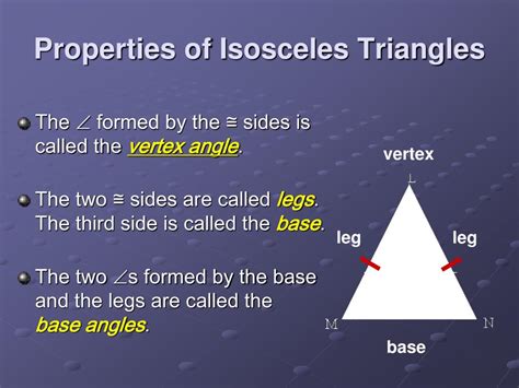Ppt 47 Use Isosceles And Equilateral Triangles Powerpoint Presentation