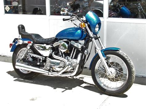 Custom paint harley davidson sportster 48 tank metalflakes. 1993 Harley-Davidson® XL1200C Sportster® 1200 Custom (Blue ...