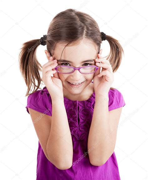 Girl With Glasses — Stock Photo © Ikostudio 4293892