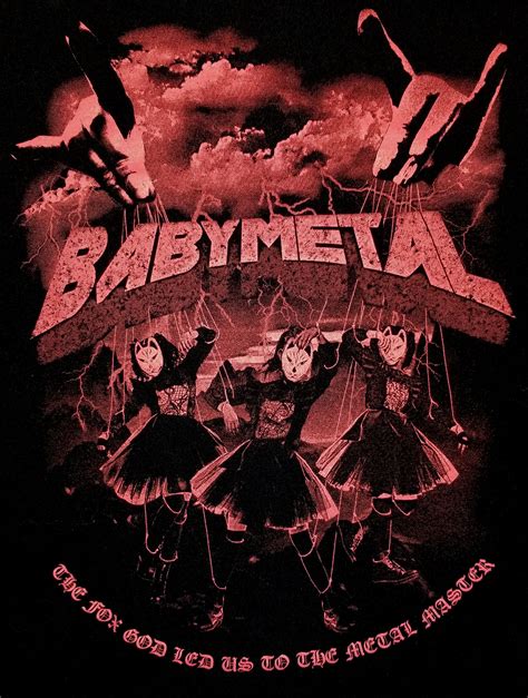 Official Babymetal Clothing Retro Poster Goth Wallpaper Comic Style Art