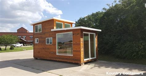 The house called the pod is located in gordon's bay. Kountry Containers Loft Home - TINY HOUSE TOWN