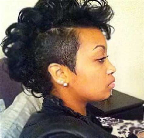 Mohawks were often associated with the punks. Mohawk Short Hairstyles for Black Women | Short Hairstyles ...