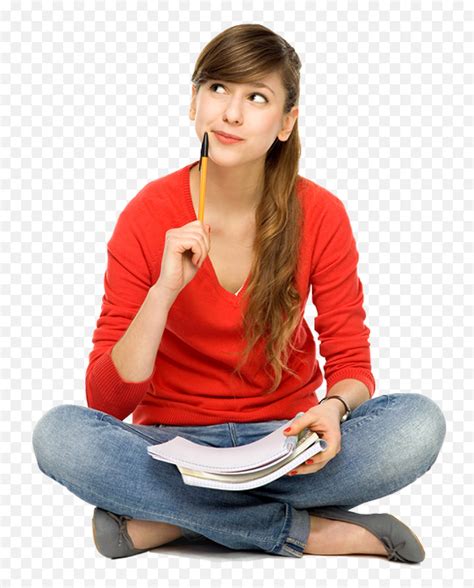 Student Thinking Png Hd Transparent Hdpng Confused Student Pnggirl