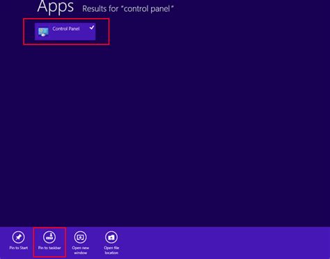 Add Control Panel To Desktop In Windows 8 Computer