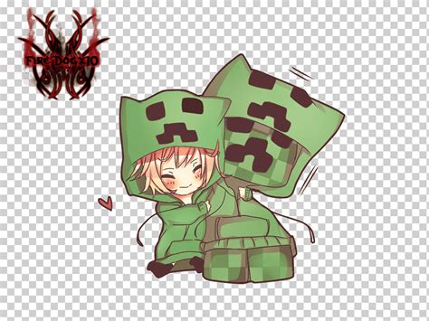 Minecraft Chibi Anime Dibujo Manga Chibi Videojuego Personaje De