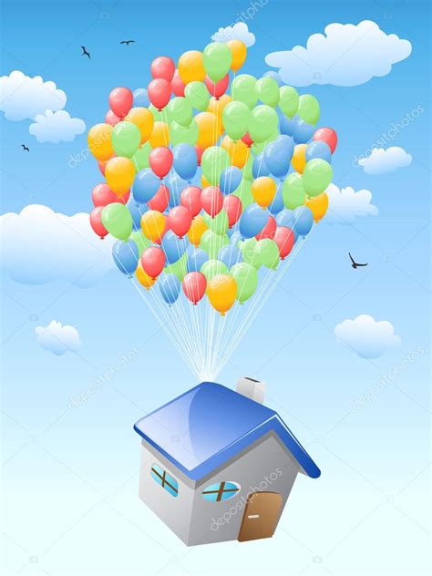 House On Balloons
