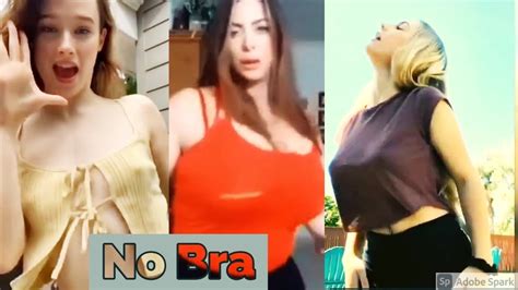 No Bra Tiktok Dance Challenge Tiktok Viral Videos No Bra Challenge