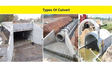 Types Of Culvert Box Culvert Slab Culvert Pipe Culvert