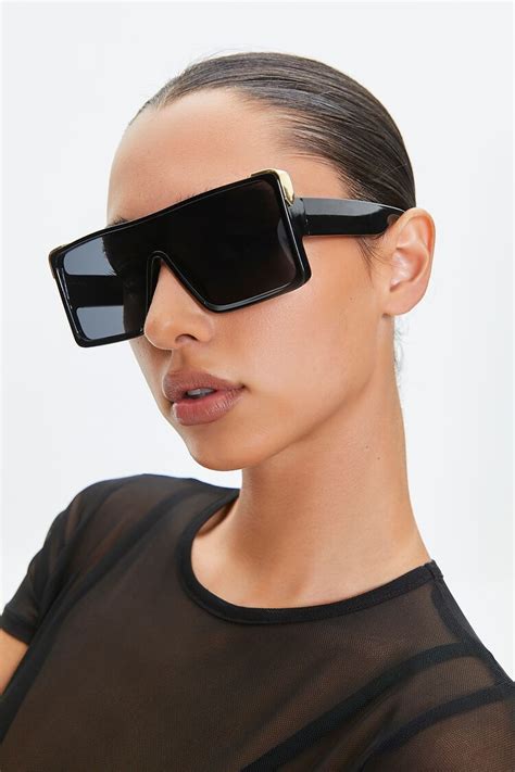 tinted shield sunglasses
