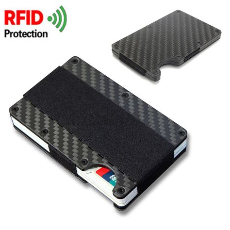 From there we created rfid blocking badge holders, rfid blocking wallets, and more. Carbon Fiber Metal RFID Blocking Slim Wallet Credit Card Holder Money Clip Purse | eBay