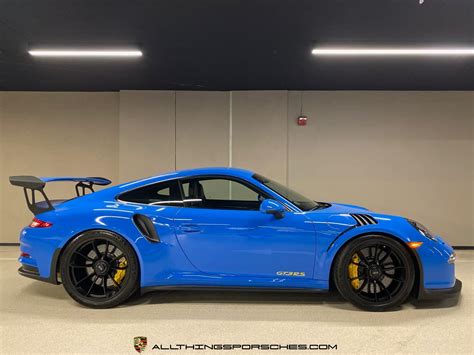 2016 Porsche 911 Gt3 Rs Stock 2696 For Sale Near North
