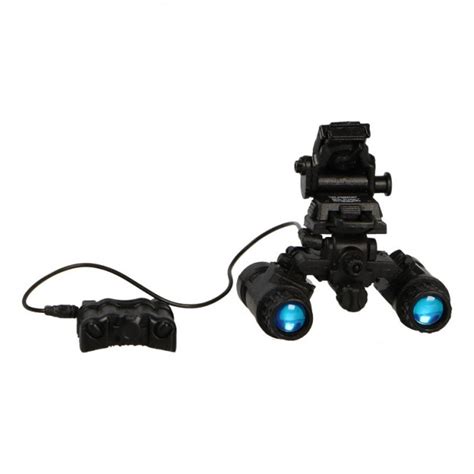 Anpvs 31 Nvg With Wilcox L4 G32 Mount And Remote Battery Black Green