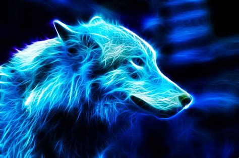 Blue Wolf By Ikyuvaliantvalentine On Deviantart Wolf Wallpaper Wolf