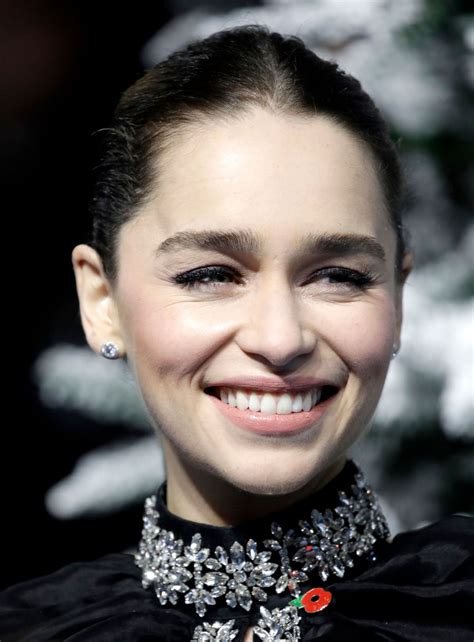 Her father is a theatre sound engineer and her mother. EMILIA CLARKE at Last Christmas Premiere in London 11/11 ...