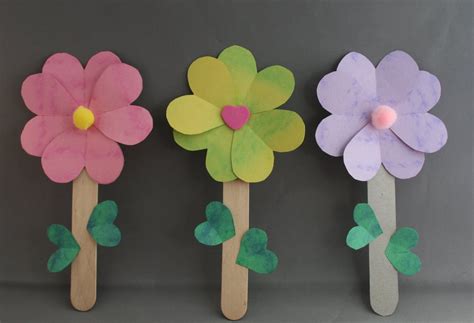 Flower Craft The Idea For This Post Started With A Flower Project By