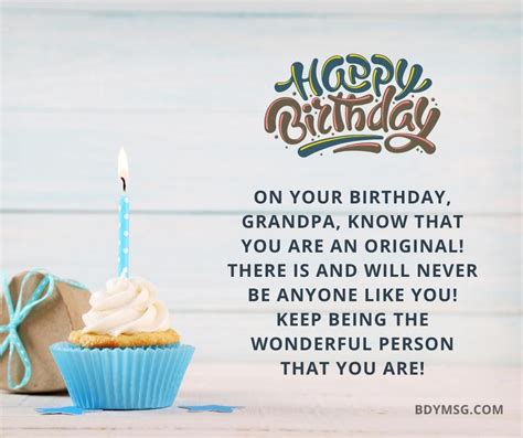 60 Best Happy Birthday Wishes For Grandfather Bdymsg