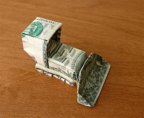 Dollar Bill Origami Bulldozer By Craigfoldsfives On Deviantart
