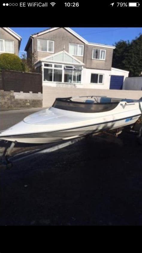 Simms Super V 14 Foot Speed Boat With Trailer Speedboat In Carmarthen