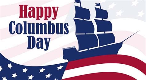 Happy Columbus Day 2023 Best Wishes Quotes Greeting Saying Image
