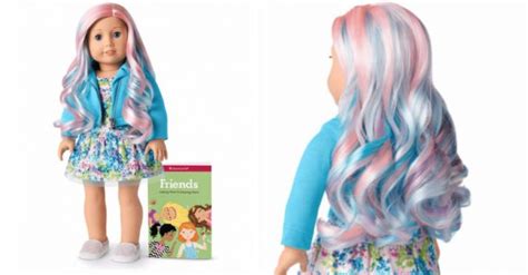 American Girl Released Dolls With Rainbow Hair And I Want One Kids