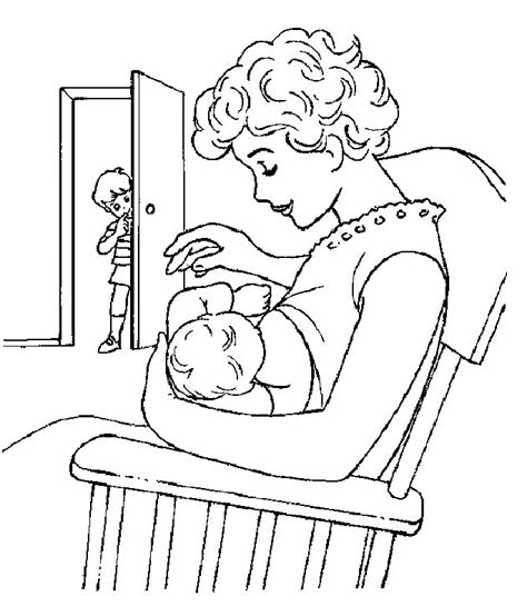 Free Printable Coloring Pages Of Babies Coloring Home