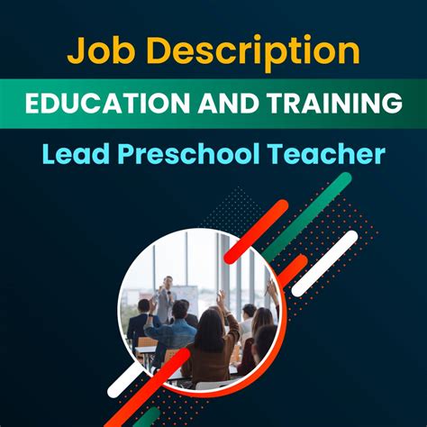 Job Descriptions Lead Preschool Teacher
