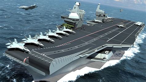 Britain Building Next Generation Aircraft Carriers For F Fighters