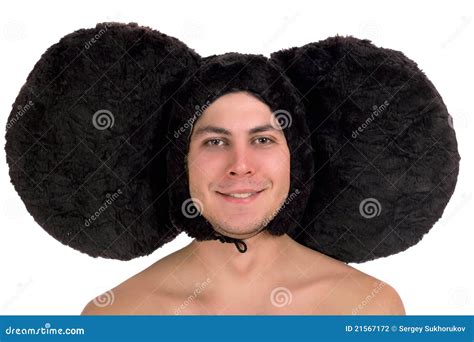 Funny Guy With Big Ears Stock Photo Image Of Playful 21567172