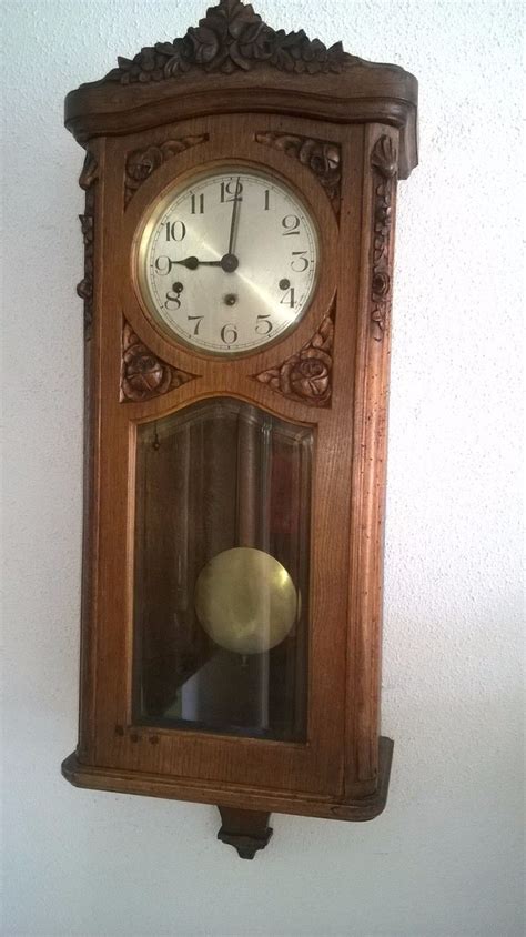 0014 Antique German Kienzle Westminster Chime Wall Clock Ebay