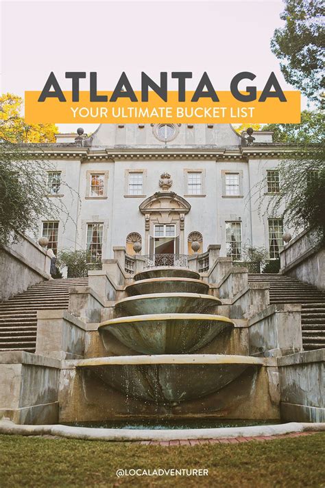 101 Things to Do in Atlanta GA - The Ultimate Atlanta Bucket List | Atlanta travel, Atlanta ...