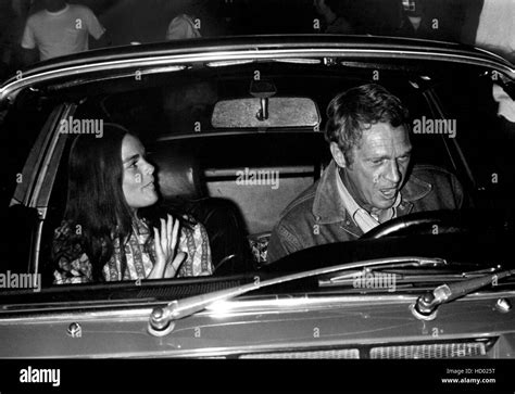 Ali Macgraw And Steve Mcqueen Appearing Together For The First Time