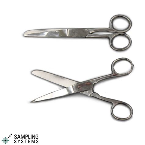 Rounded And Sharp Ended Scissors