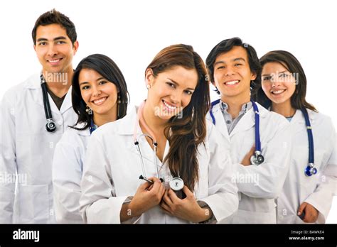 Group Of Doctors Stock Photo Alamy