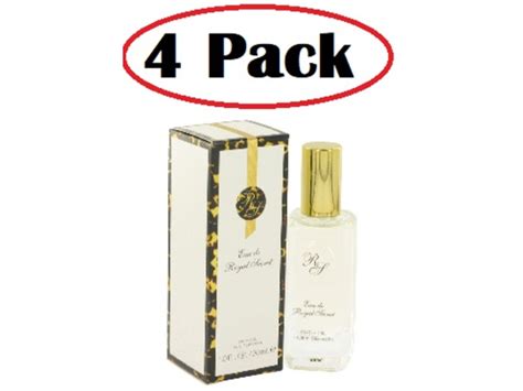 4 Pack Of Eau De Royal Secret By Five Star Fragrance Co Bath Oil 1 Oz
