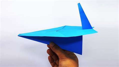How To Make Easy Paper Airplane That Fly Far World Record Paper Plane