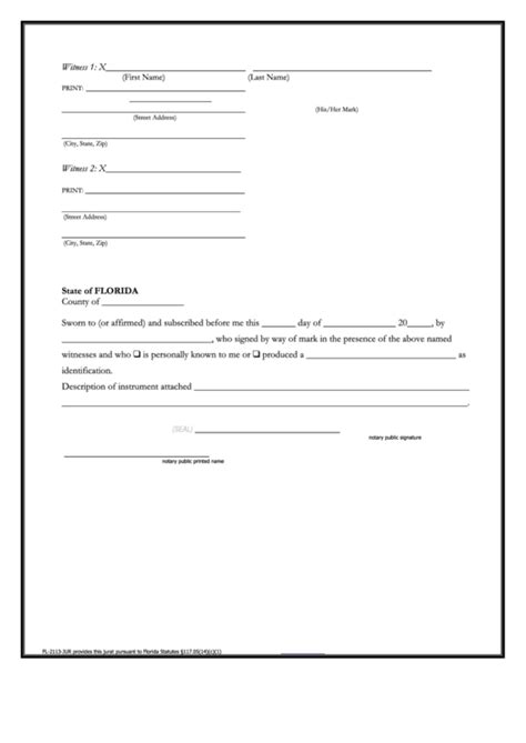 Notary Public Printable Notary Forms