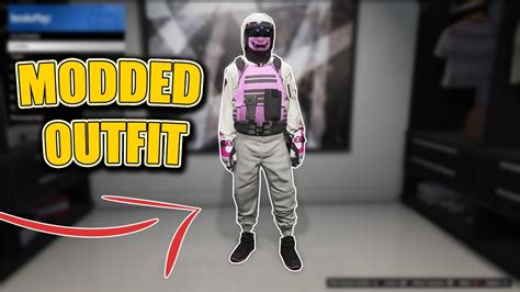 Gta 5 How To Get A Tryhard Rng Modded Outfit With White Jogger Gta 5