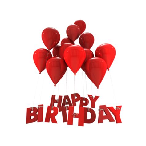 Happy Birthday Balloon Png Free Download