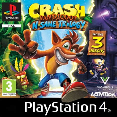 Crash Bandicoot Nsane Trilogy Ps4 Cover Psx By Maleficent20 On Deviantart