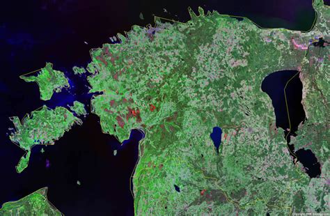 Mtü open knowledge estonia ee607700771004696794. Estonia Map and Satellite Image