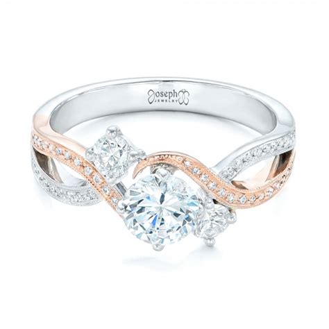 Three Stone Diamond Engagement Ring 102088