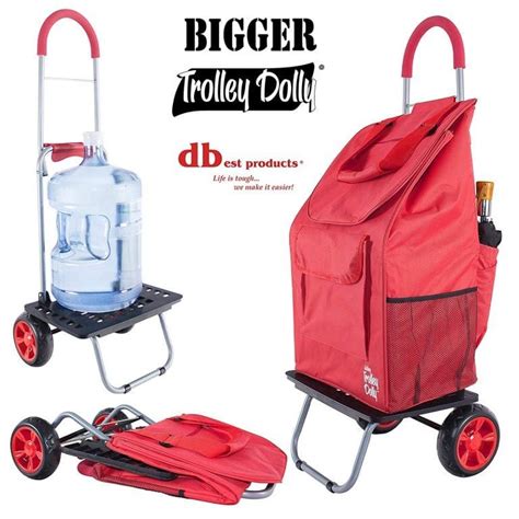 Trolleys Home Furniture And Diy Shopping Trolley Bag Cart Market Laundry
