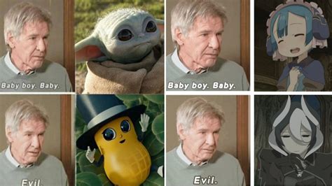 Evil Baby Face Meme