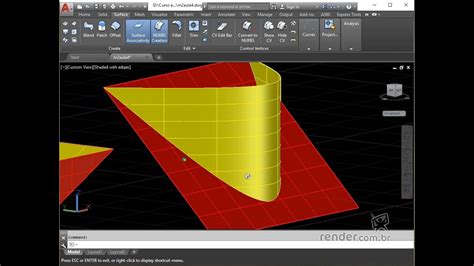 9 Editing Surfaces Autocad 2017 3d Modeling Techniques Youtube