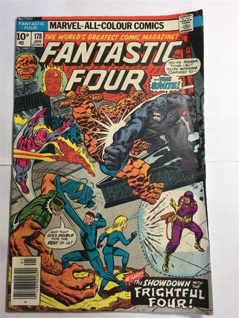 Fantastic Four Comic Colection 11 168 174 177 178 180 181