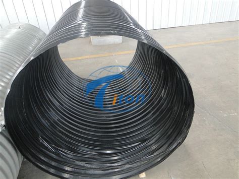 Helical Corrugated Steel Pipe Hengshui Yitong Pipe Industry Coltd