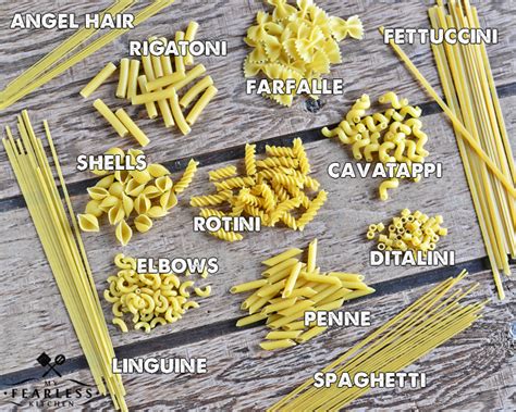 How To Use Different Types Of Pasta My Fearless Kitchen