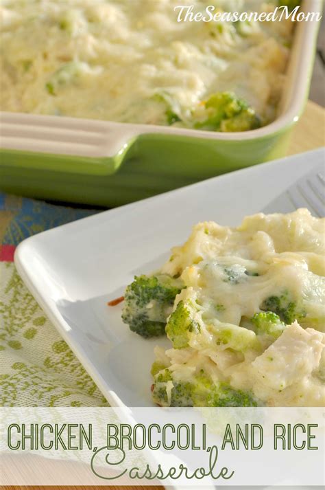 While not low carb, this rice and chicken meal prep recipe makes sure you get energy from the healthy brown rice, with healthy protein from i would love to hear how my recipes have changed your ideas of what healthy food could be. Chicken, Broccoli, and Rice Casserole - The Seasoned Mom