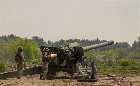 Nato Exercise Ukrainian Artillery Unit Partakes In Live Fire Drill In