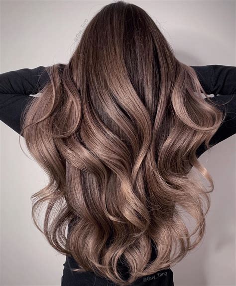 29 brunette balayage images colored hair
